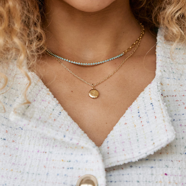Isla Petite Locket Birthstone Layering Set