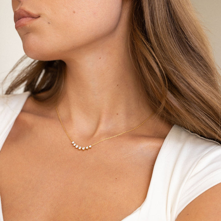 Lauren Vermeil Diamond Necklace