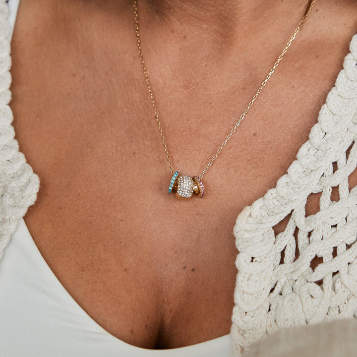Kate Birthstone Bead Necklace