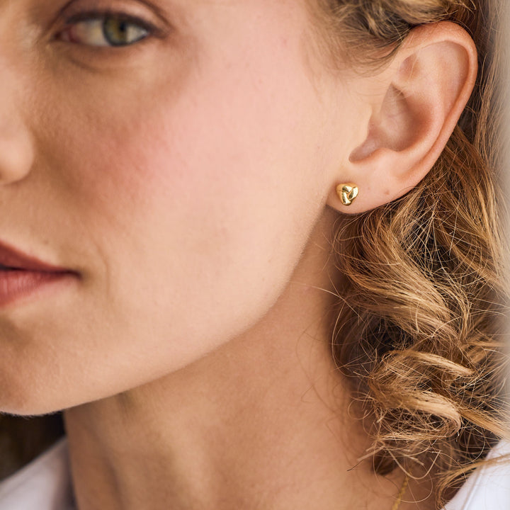 Sutton Knot Flat Back Earrings