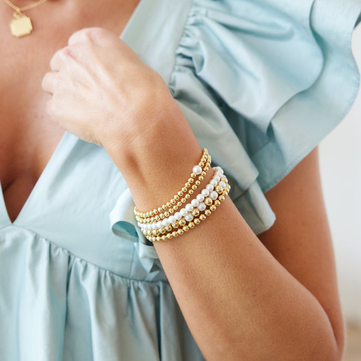 Makenna Pearl Bracelet Set