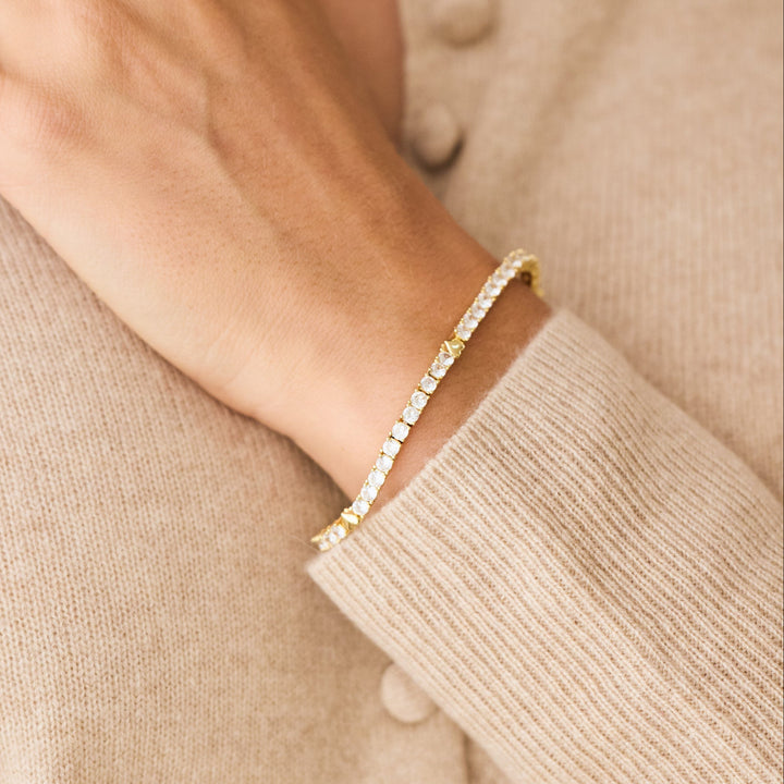 Coco Heart Tennis Bracelet