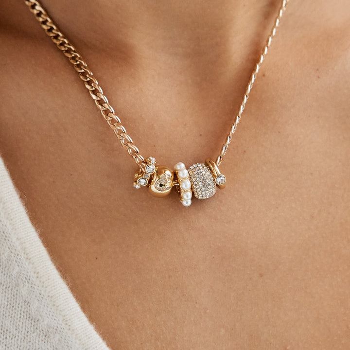 Gaby Crystal Initial Bead