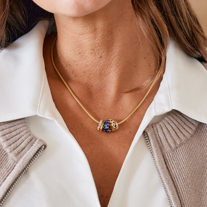 Etta Gold Vermeil Birthstone Necklace