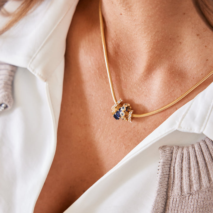 Etta Gold Vermeil Birthstone Necklace
