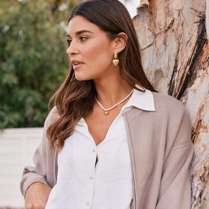 Margaret Heart Earrings
