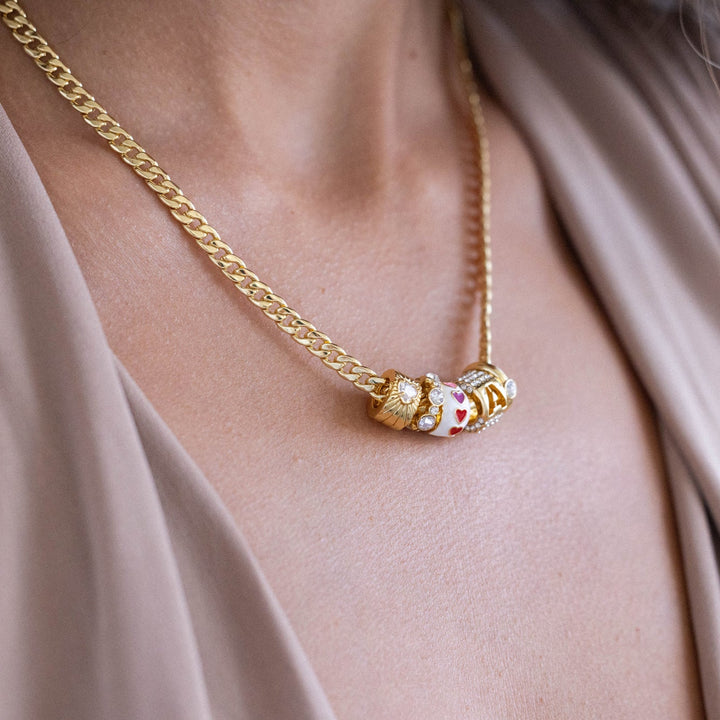 Build Your Own Beaded Charm Necklace
