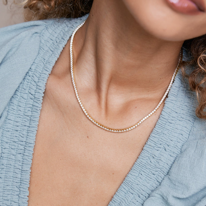 Georgina Tennis Necklace