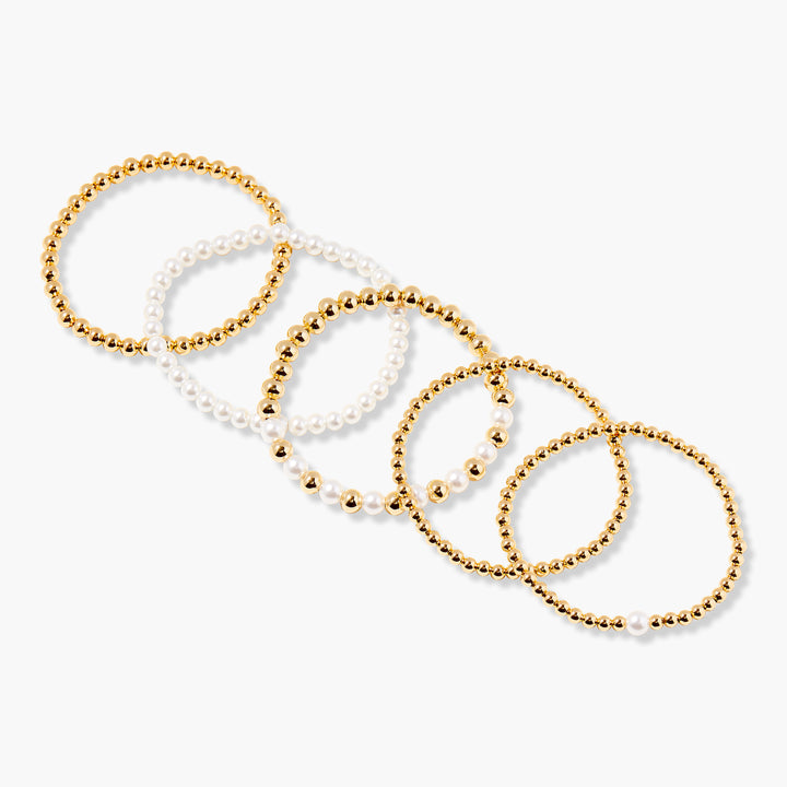 Makenna Pearl Bracelet Set