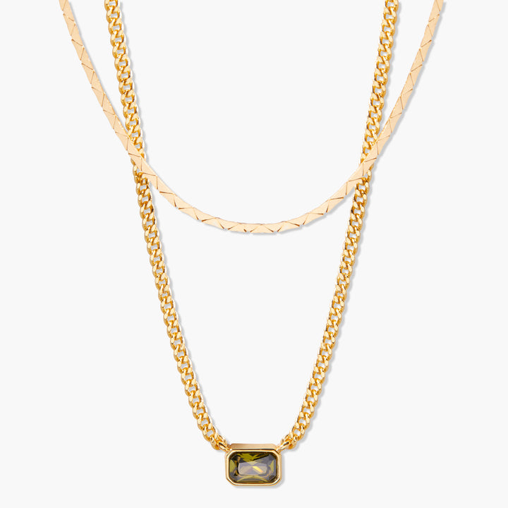 Jane Birthstone Layering Set