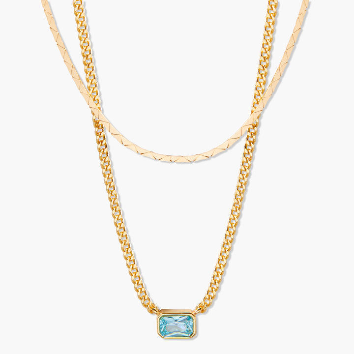 Jane Birthstone Layering Set