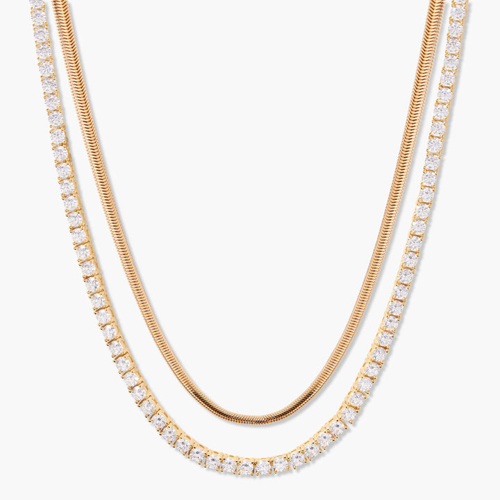 Isabella Statement Tennis Layering Set