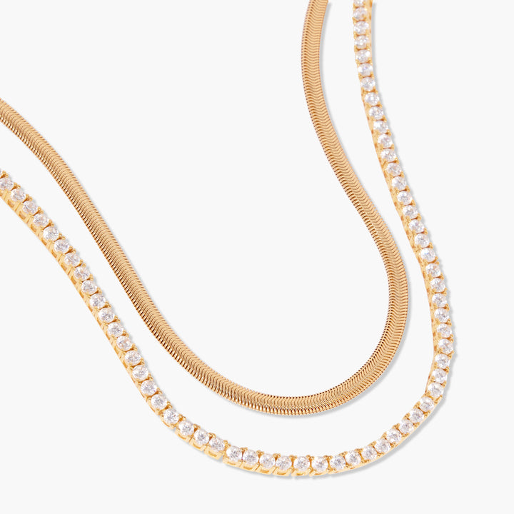 Isabella Statement Tennis Layering Set