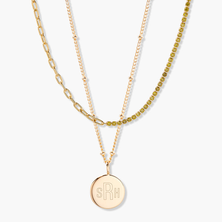 Lizzie Birthstone Layering Set