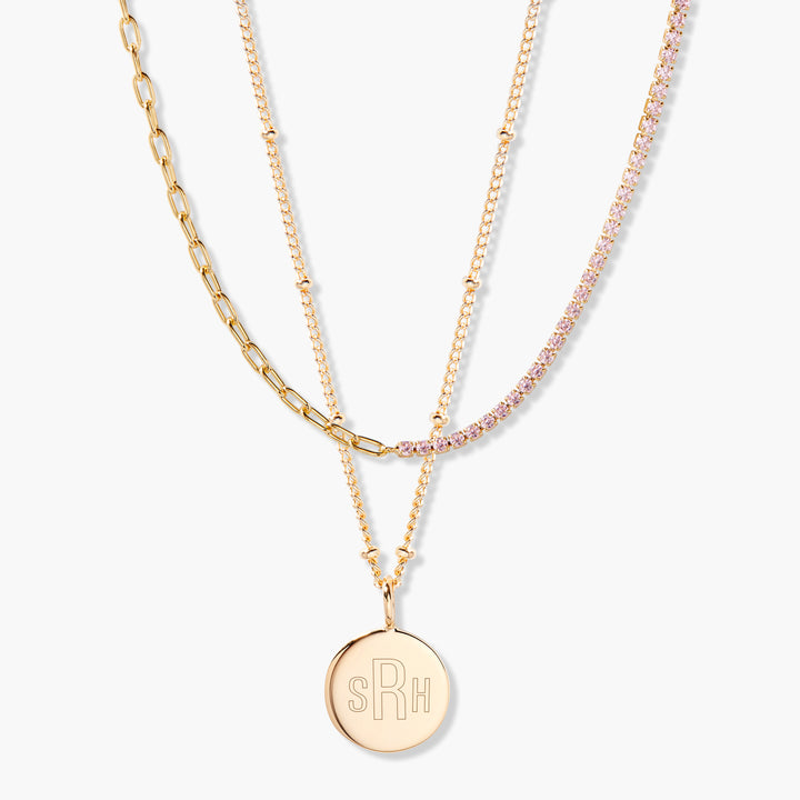 Lizzie Birthstone Layering Set