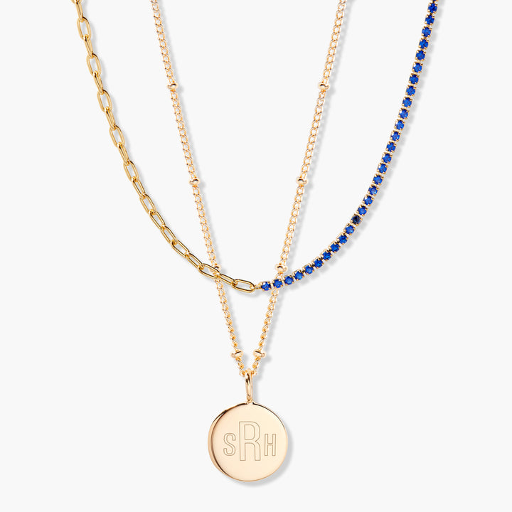 Lizzie Birthstone Layering Set