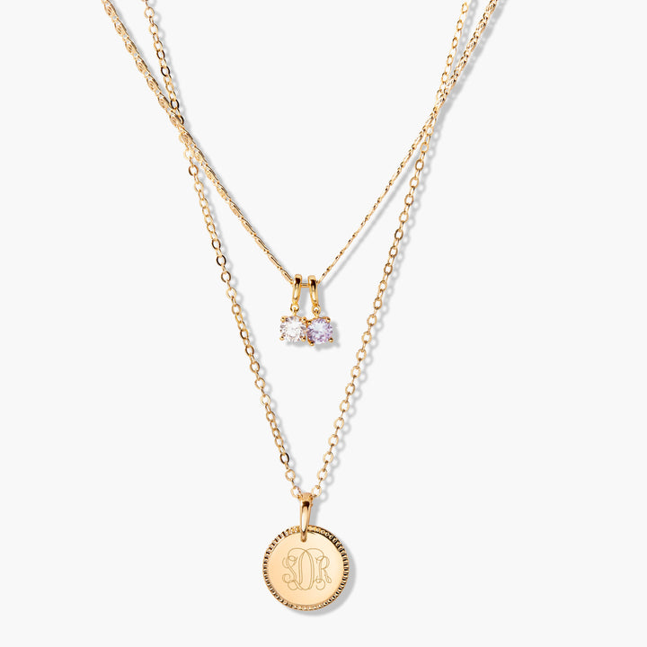 Mila Birthstone Layering Set