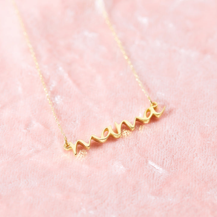 Nella Mama Nameplate Necklace