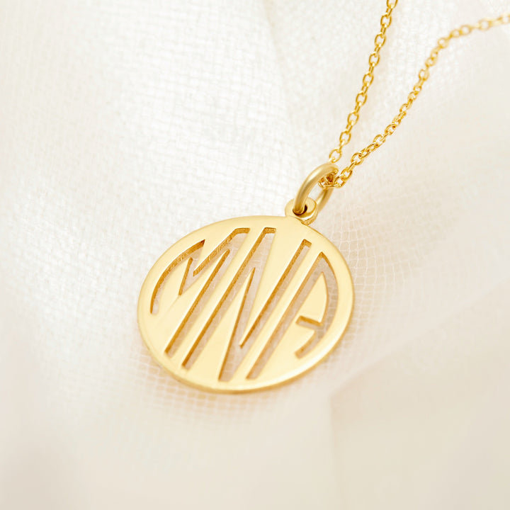 Faye Monogram Pendant