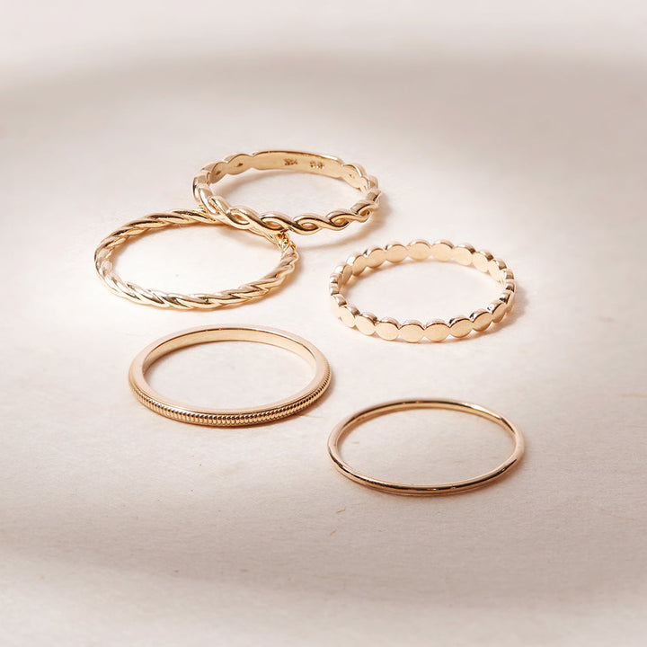 Liv 14K Gold Ring