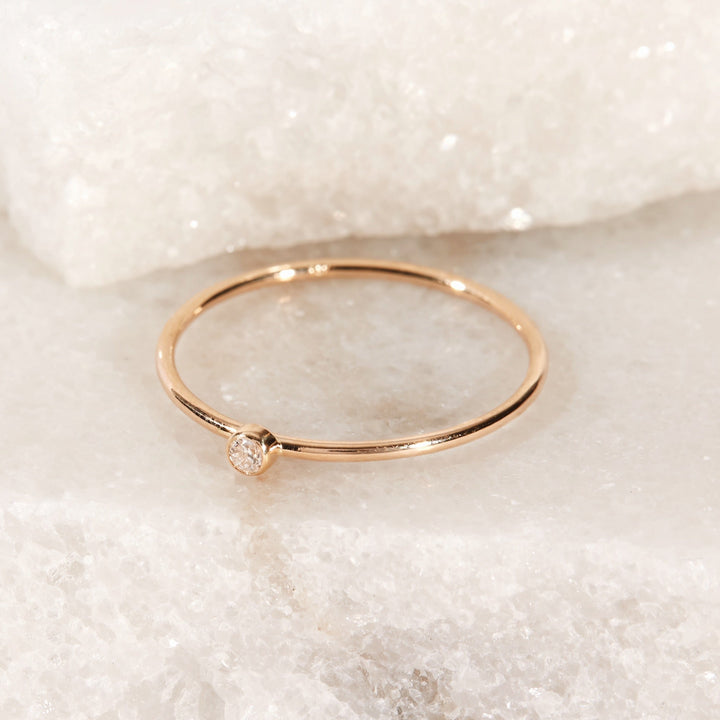 Coco Gold Vermeil Diamond Ring