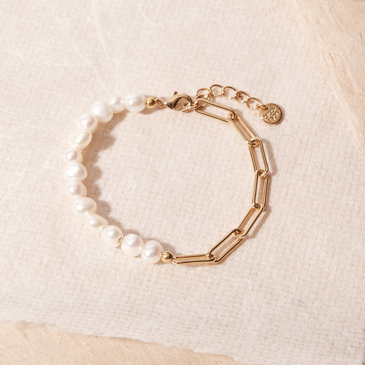 Colette Half Pearl Bracelet
