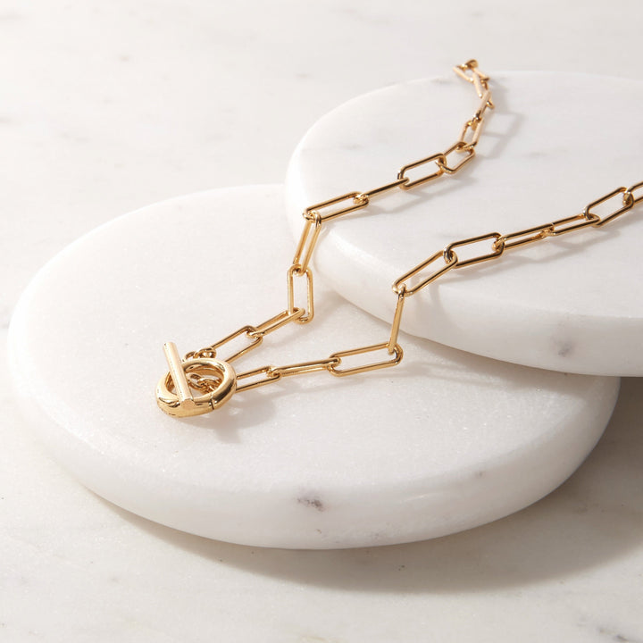 Colette Charm Toggle Necklace