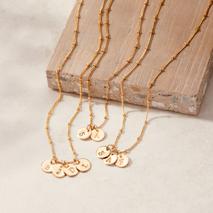 Madeline Two Initial Pendant