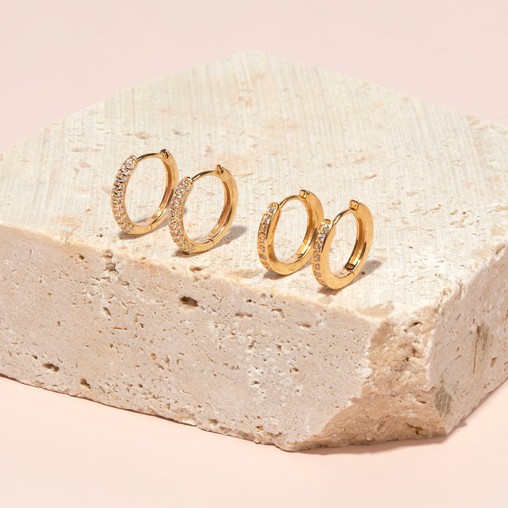 Annabel Gold Vermeil Hoops
