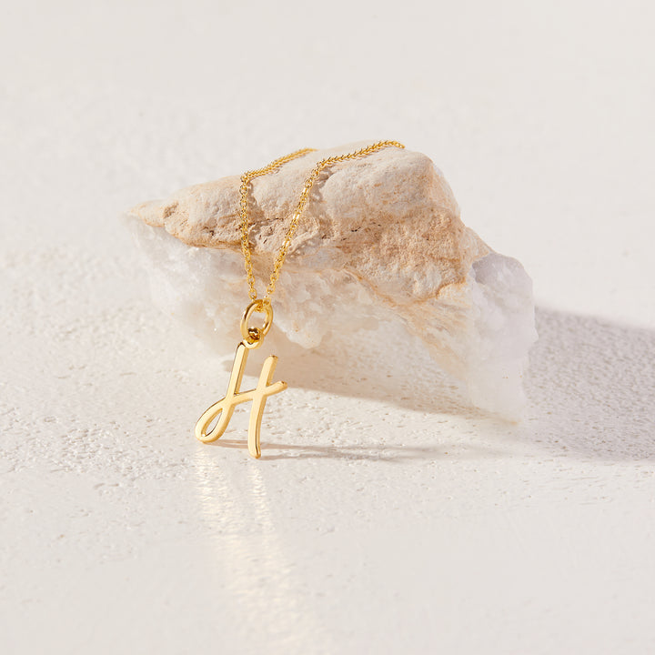 Nella Initial Pendant