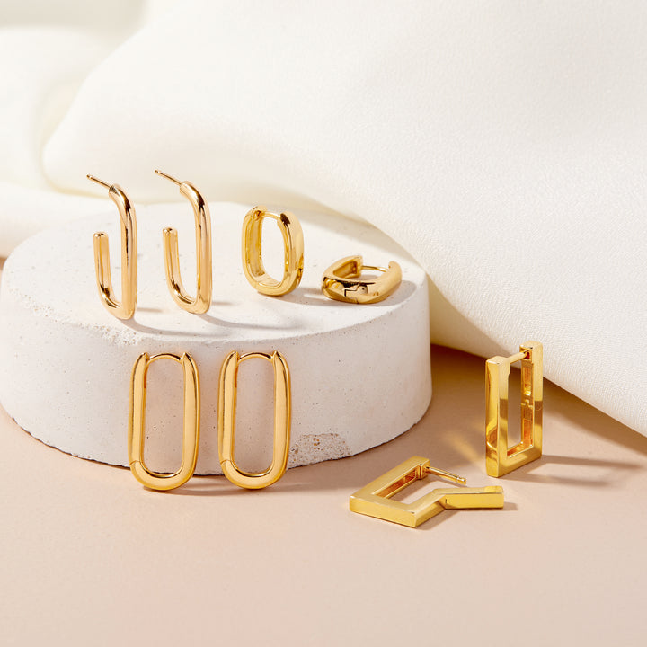 Aurora Gold Vermeil Hoops