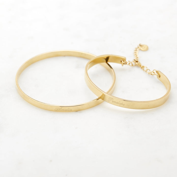 Thin Bangle Bracelet