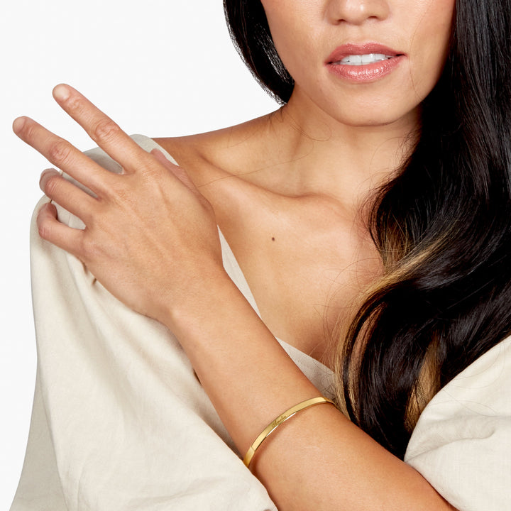 Thin Bangle Bracelet