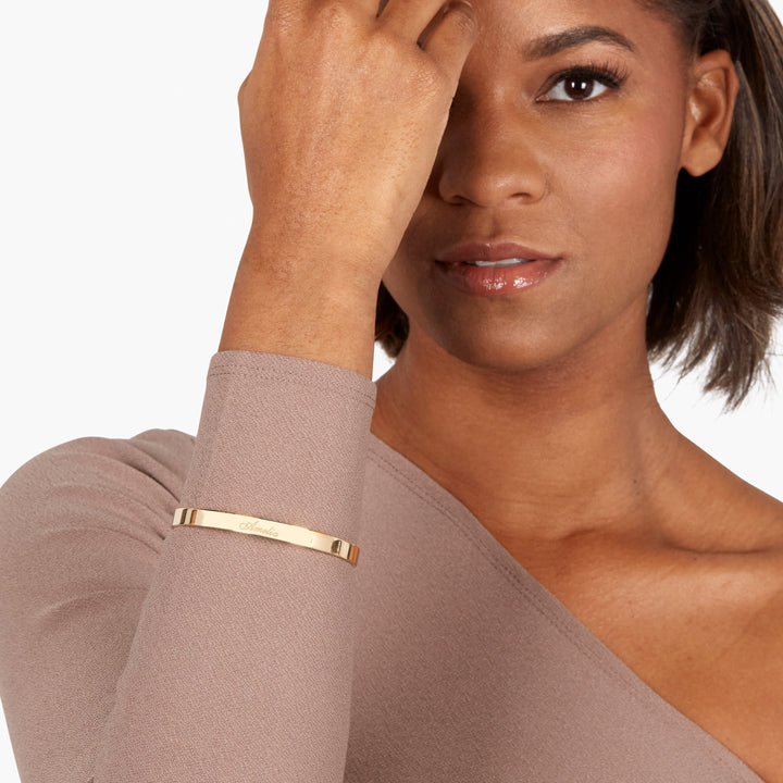 Thin Bangle Bracelet