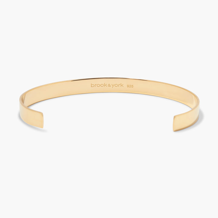 Roman Numeral Fine Cuff Bracelet