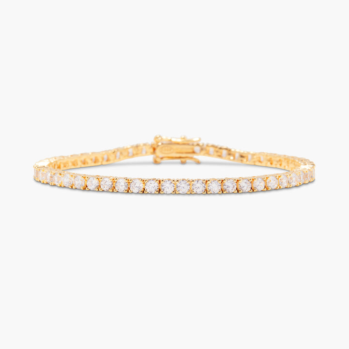 Isabella Vermeil Tennis Bracelet