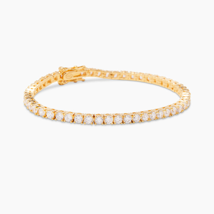 Isabella Vermeil Tennis Bracelet