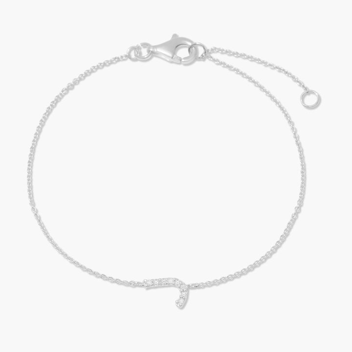 Blaire Diamond Initial Bracelet
