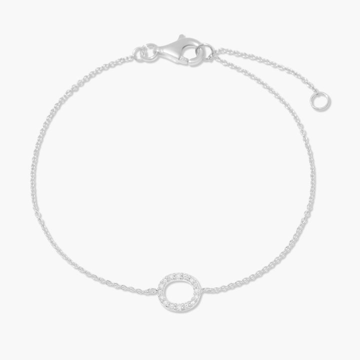 Blaire Diamond Initial Bracelet