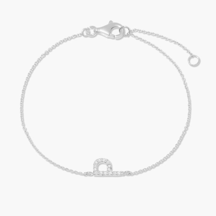Blaire Diamond Initial Bracelet