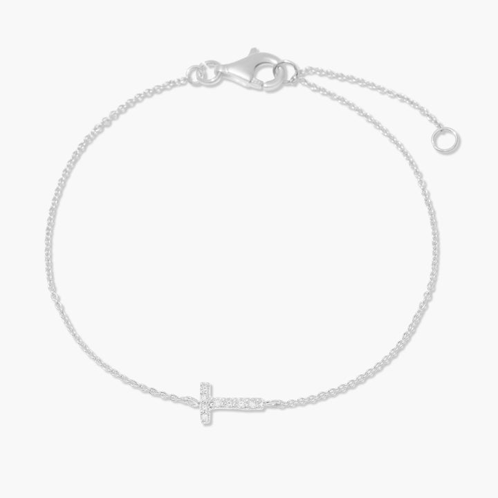 Blaire Diamond Initial Bracelet