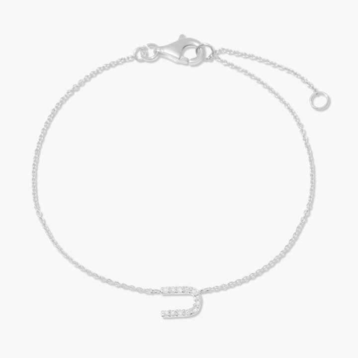 Blaire Diamond Initial Bracelet