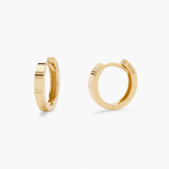 Alexia 14K Gold Huggies