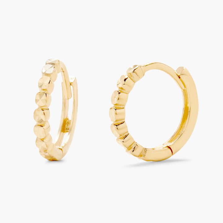 Marnie 14K Gold Huggies