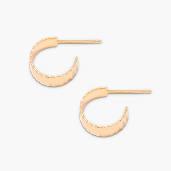Natalie Gold Vermeil Hoops