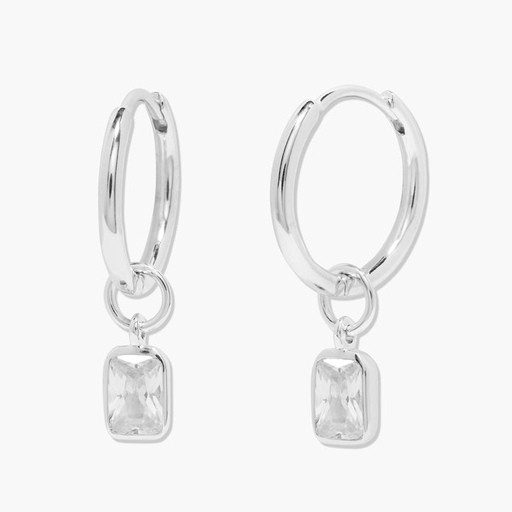 Mackenzie Birthstone Hoops
