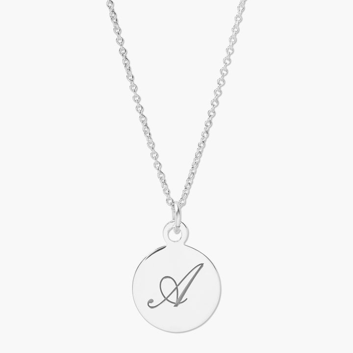 Luna Initial Pendant