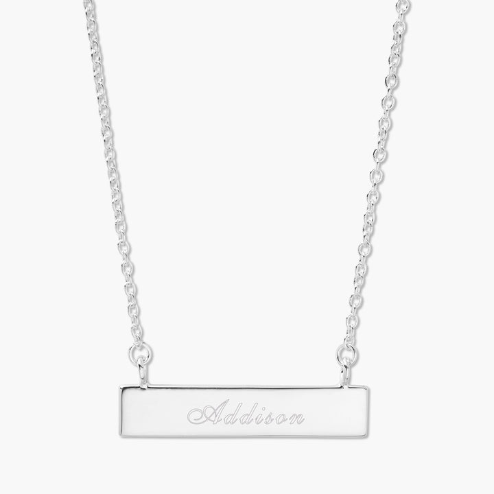 Name Bar Necklace