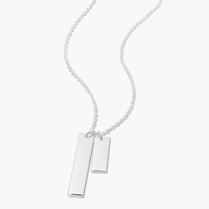 Coordinate Date Bar Necklace