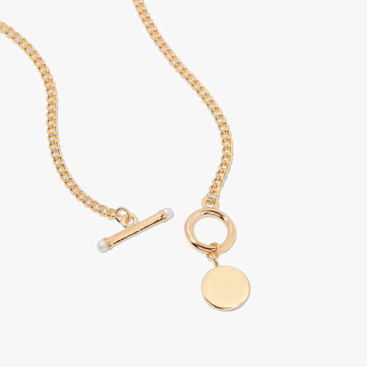 Stella Pearl Toggle Necklace